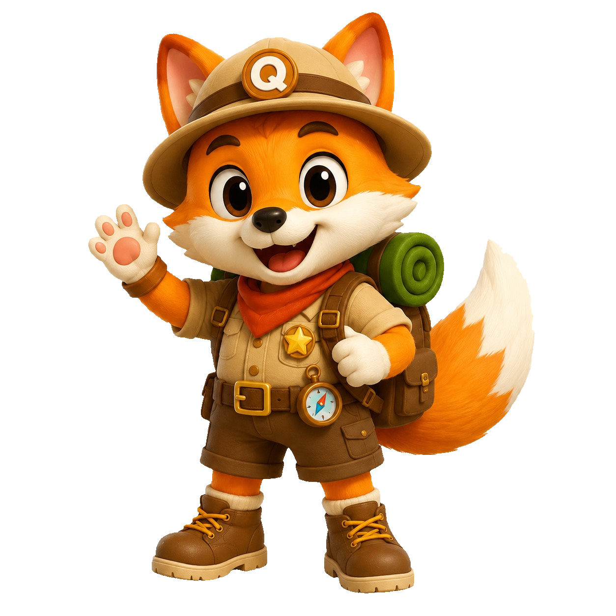 Questy the Fox, your learning coach